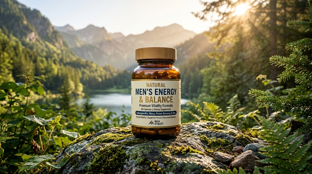 Natural Men's Energy & Balance – Premium Vitality Formula